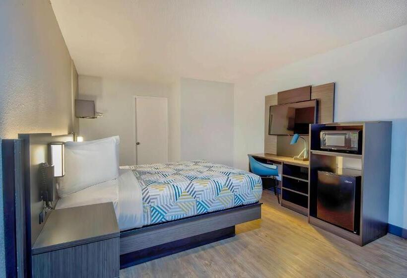 장애인을 위한 스탠다드 룸, Motel 6vallejo, Ca  Six Flags West