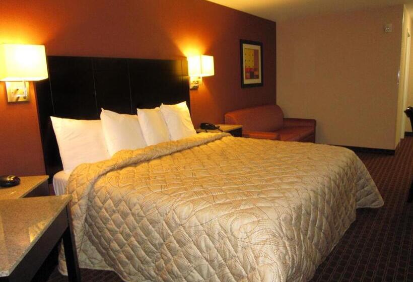 스탠다드 룸 킹사이즈 침대, Red Carpet Inn And Suites Monmouth Junction