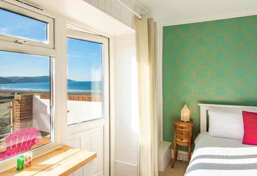 מיטת קינג בסוויטה, Beach House B&b