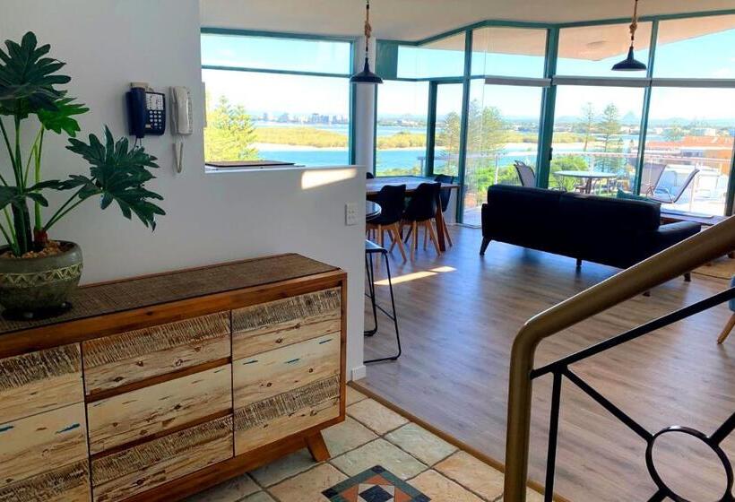 １ベッドルームペントハウスアパート, Waterview Resort