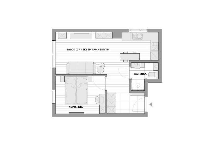 Апартаменты Deluxe 1 Спальня, Lapwing Residence Sopot