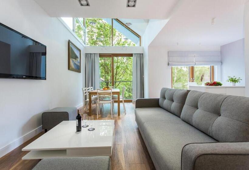 Апартаменты Дюплекс 1 Спальня, Lapwing Residence Sopot