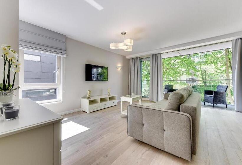 Апартаменты Deluxe 2 Спальни, Lapwing Residence Sopot