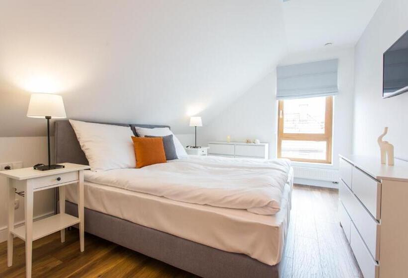 Апартаменты Дюплекс 1 Спальня, Lapwing Residence Sopot