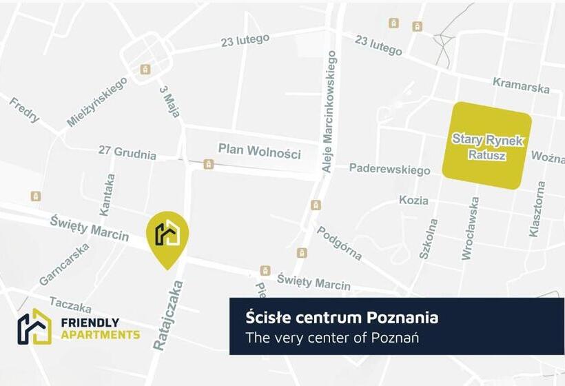 Люкс 2 Спальни, Serenity Residence   Old Town Poznan By Friendly Apartments