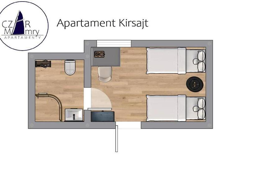 Номер Стандарт Вид на Сад, Czar Mamry Apartamenty