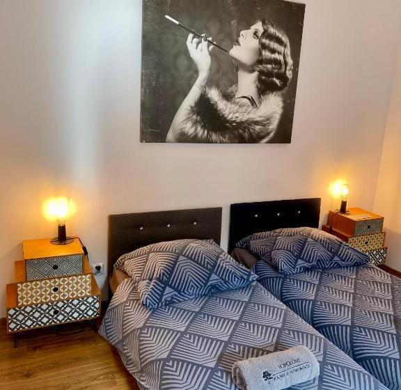 غرفة قياسية مزوَّدة بشُرفة, Topolove Rooms & Apartments