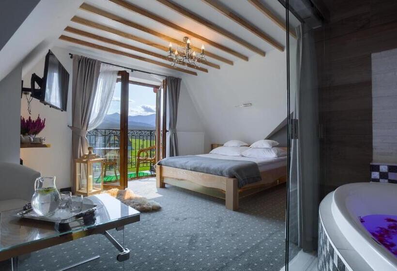 Номер Deluxe с Гидромассажем, Eco Villa Grand Karpatia Ski&spa