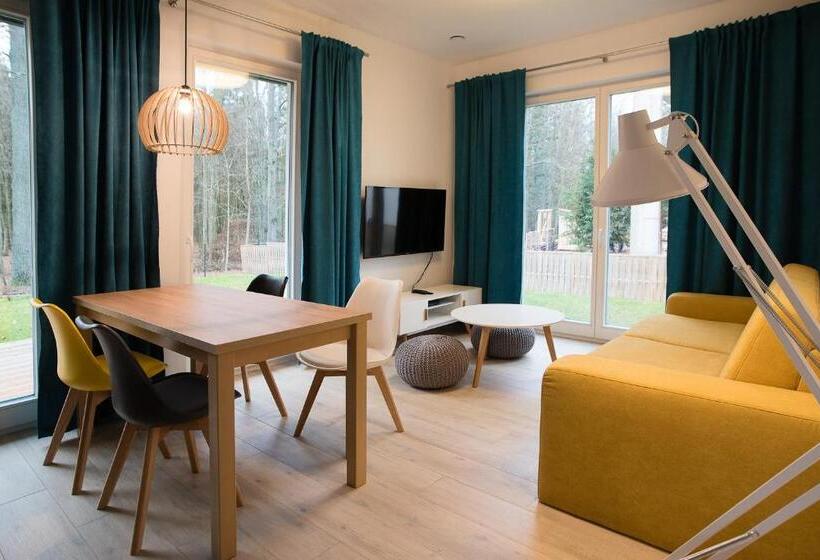 带2个卧室的公寓, Enklawa Białowieska Forest & Spa