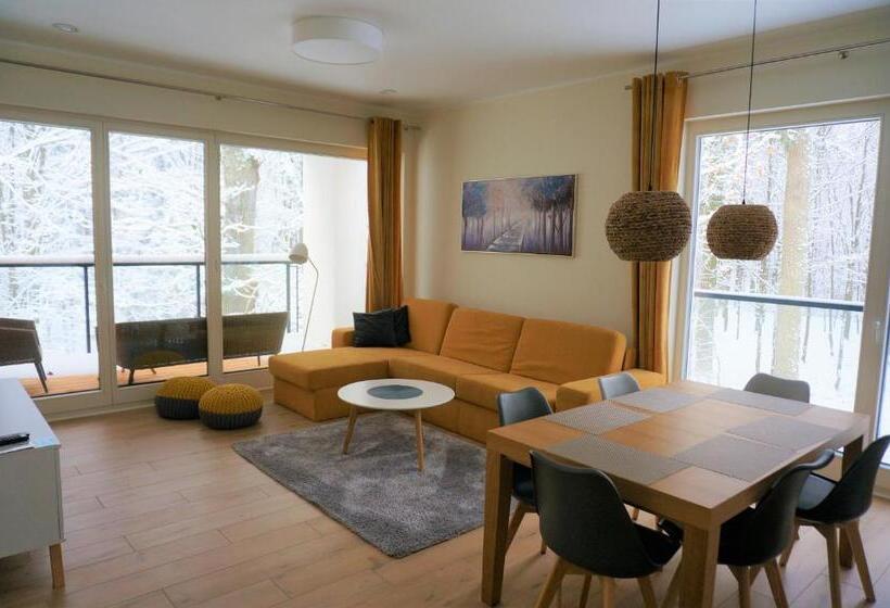 带1个卧室的公寓, Enklawa Białowieska Forest & Spa
