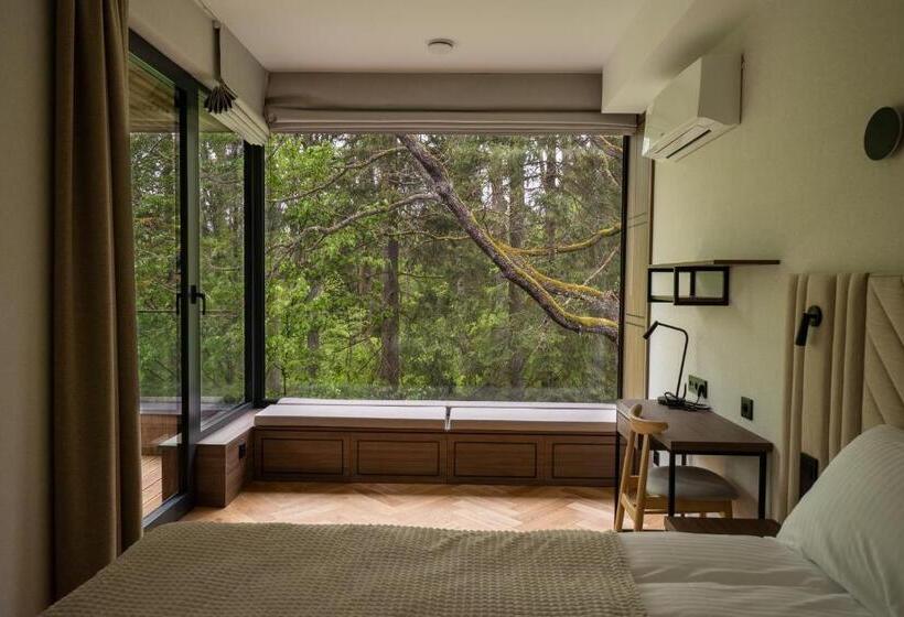 带1个卧室的高级公寓, Enklawa Białowieska Forest & Spa
