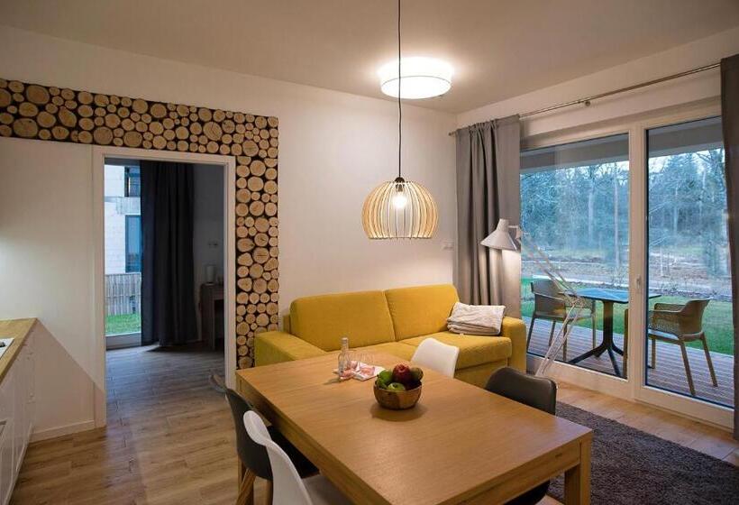 带2个卧室的公寓, Enklawa Białowieska Forest & Spa