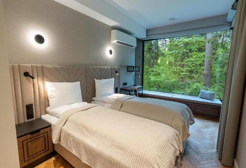 带1个卧室的豪华公寓, Enklawa Białowieska Forest & Spa