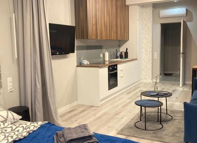 Апартаменты 1 Спальня с Балконом, Stylowe Apartamenty Plewiska