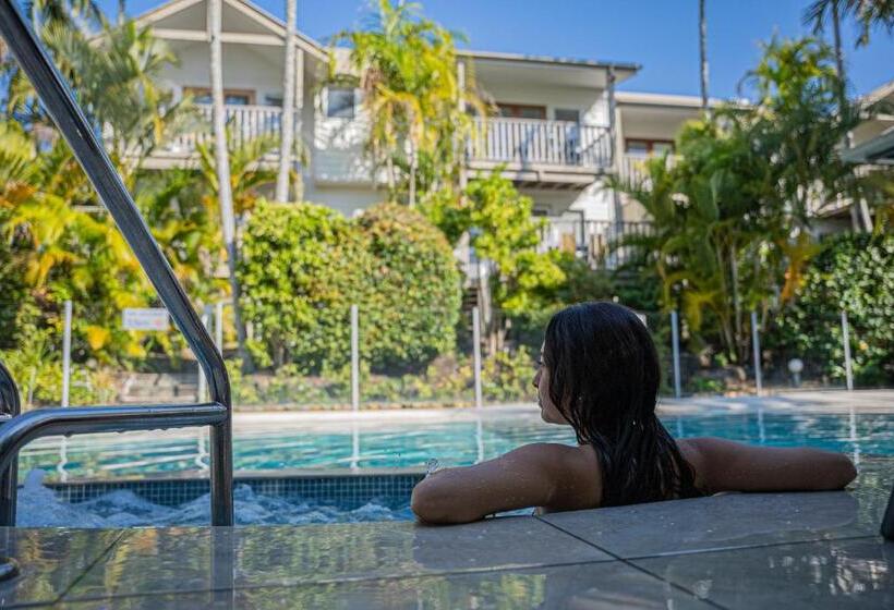 침실 4개 아파트, Noosa Outrigger Beach Resort