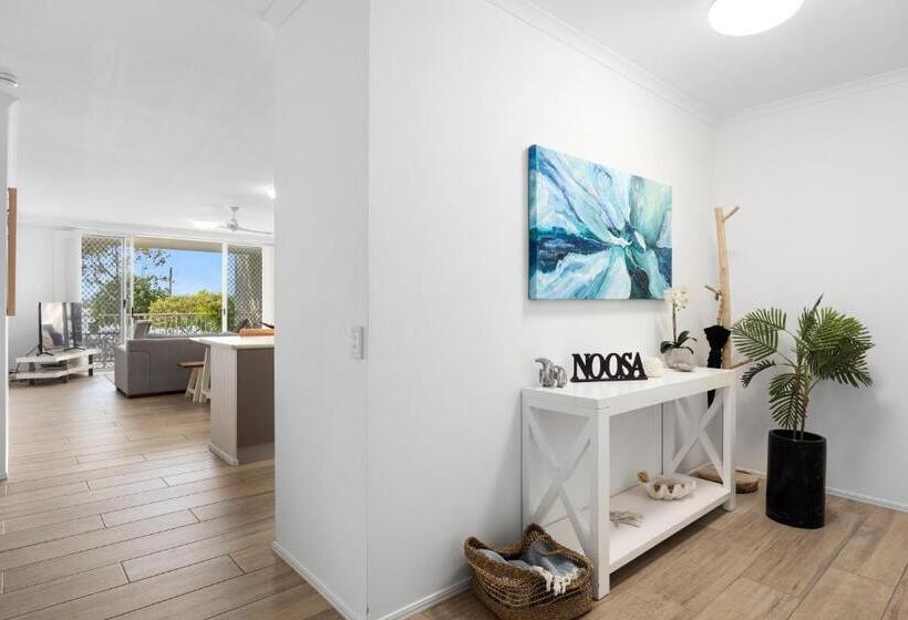 침실 2개 디럭스 아파트, Noosa Outrigger Beach Resort