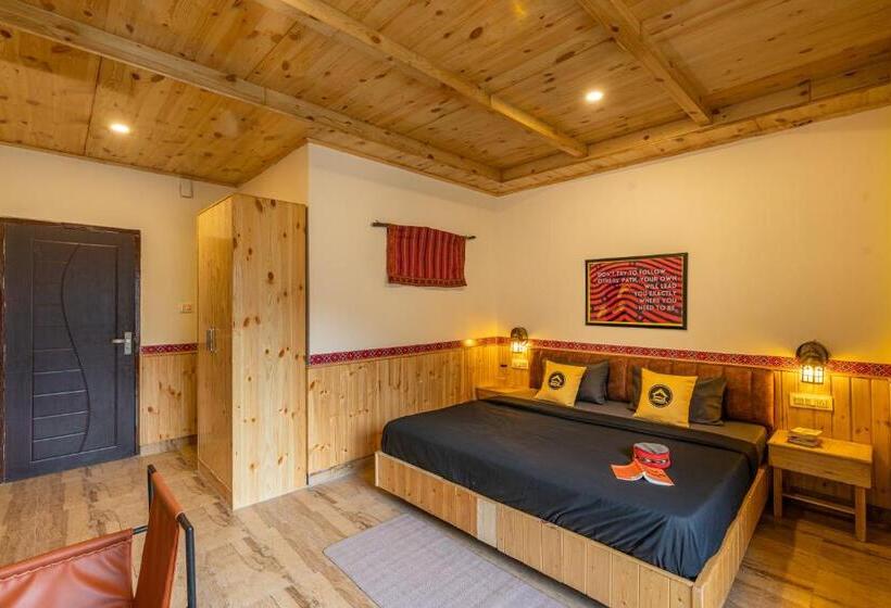 발코니 디럭스 룸, The Hosteller Tirthan Valley