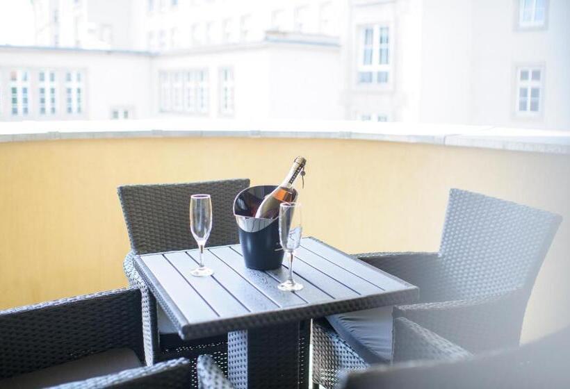 Номер Deluxe с Балконом, Book Hotel Leipzig