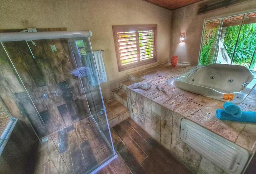 اتاق استاندارد با وان آب گرم, Pousada Spa Dos Amores