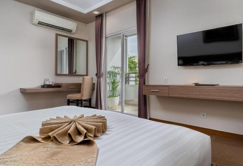 Номер Deluxe Кровать Кинг, Anik Boutique Hotel & Spa On Norodom Blvd