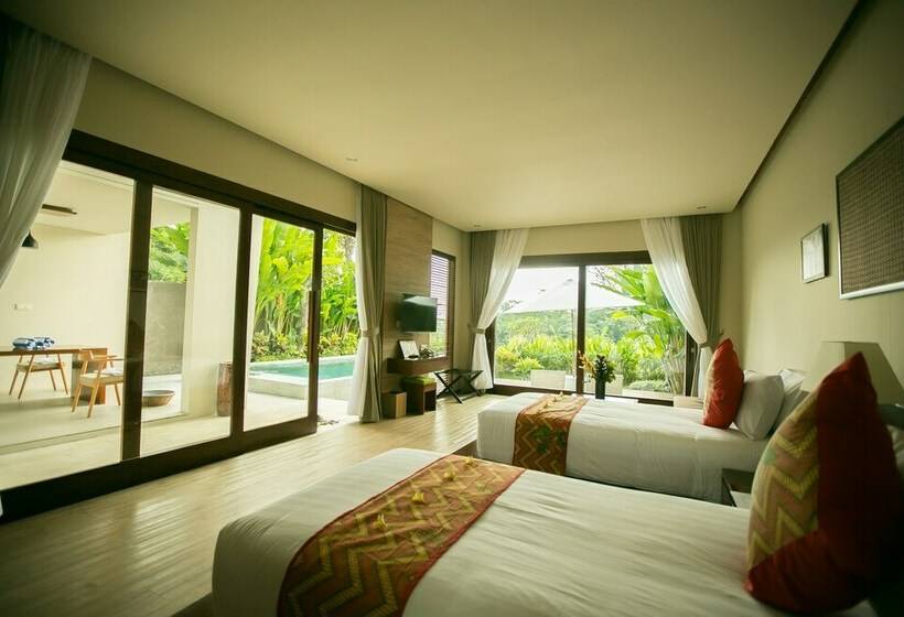 Вилла с 1 спальней и бассейном, Senetan Villas And Spa Resort
