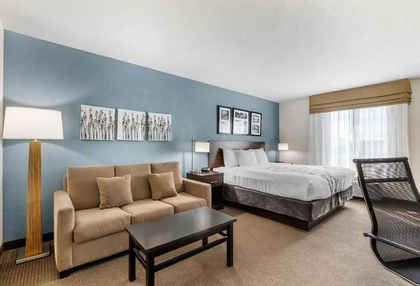 Люкс Кровать Кинг, Sleep Inn & Suites Ames Near Isu Campus