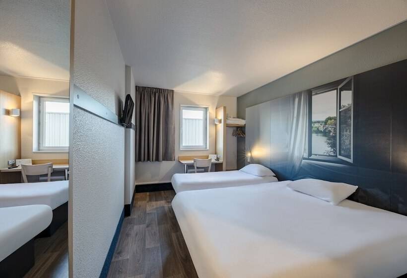 اتاق استاندارد سه نفره, B&b Hotel Poitiers 1 Futuroscope