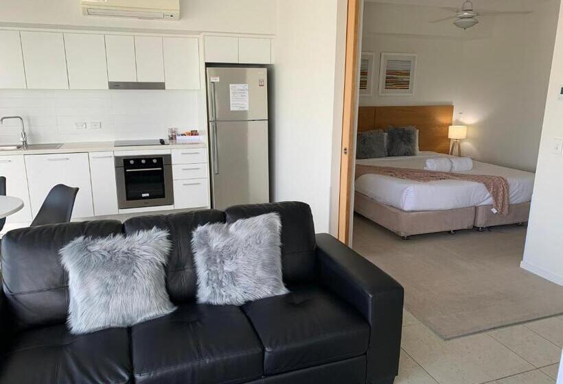 １ベッドルームプレミアムアパートメント, Oshen Holiday Apartments Yeppoon