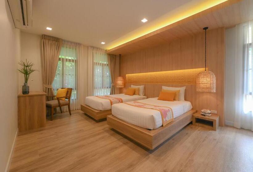 带1个卧室和海景的别墅, Sirarun Resort