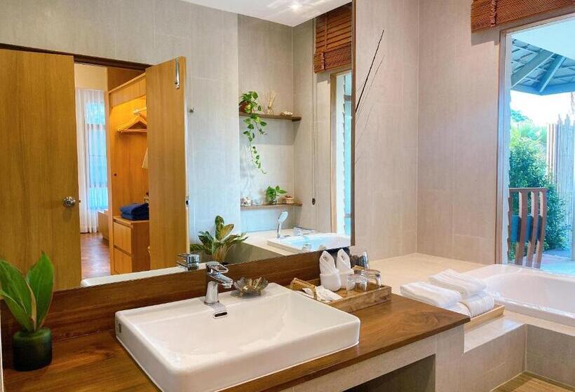 别墅: 1间卧室带游泳池, Sirarun Resort