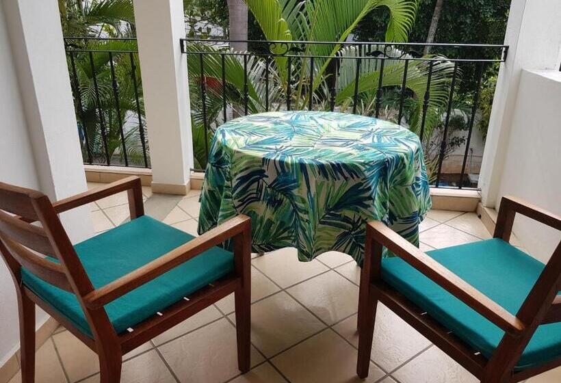 استودیو استاندارد با چشم‌انداز باغ, La Perla Holiday Apartments