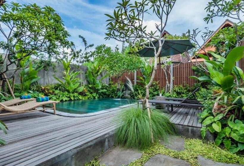 Вилла с 1 спальней и бассейном, Kirani Joglo Villa Bali By Mahaputra