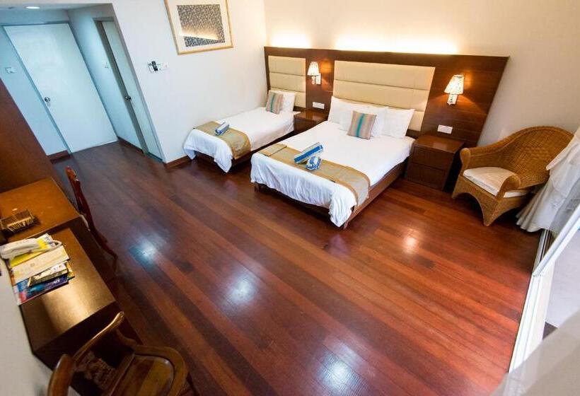 디럭스 룸 바다 전망, Langkah Syabas Beach Resort