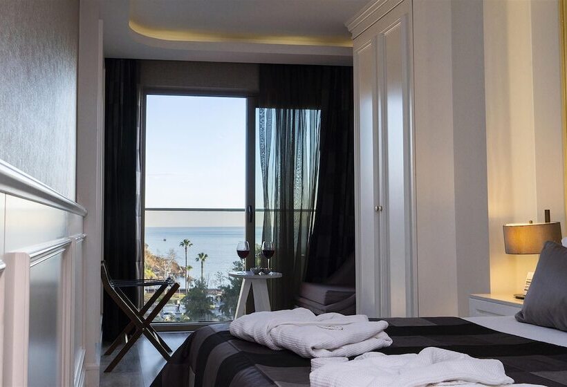 اتاق استاندارد با چشمانداز دریا, Sky Kamer Hotel Antalya