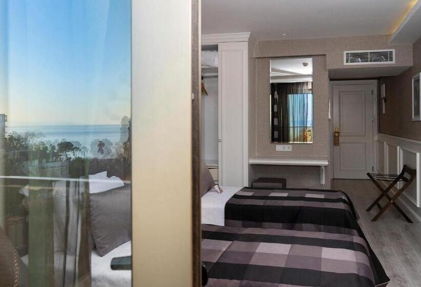 اتاق استاندارد با چشمانداز دریا, Sky Kamer Hotel Antalya