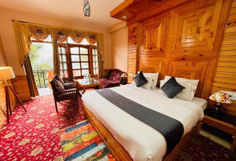 스탠다드 룸 킹사이즈 침대, Snow Clad Riverview Hotel & Resort, Manali