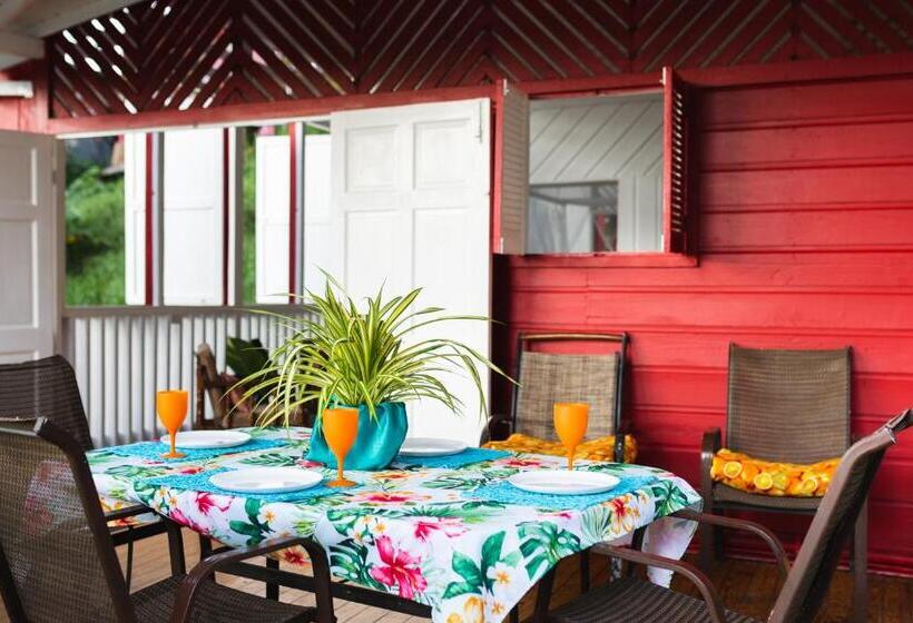 اتاق استاندارد با بالکن, Guava Shores Castara