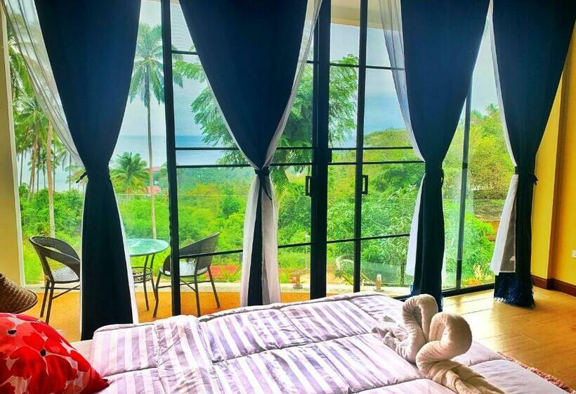 Стандартный Номер Кровать Кинг, Sea View   Palm Villa