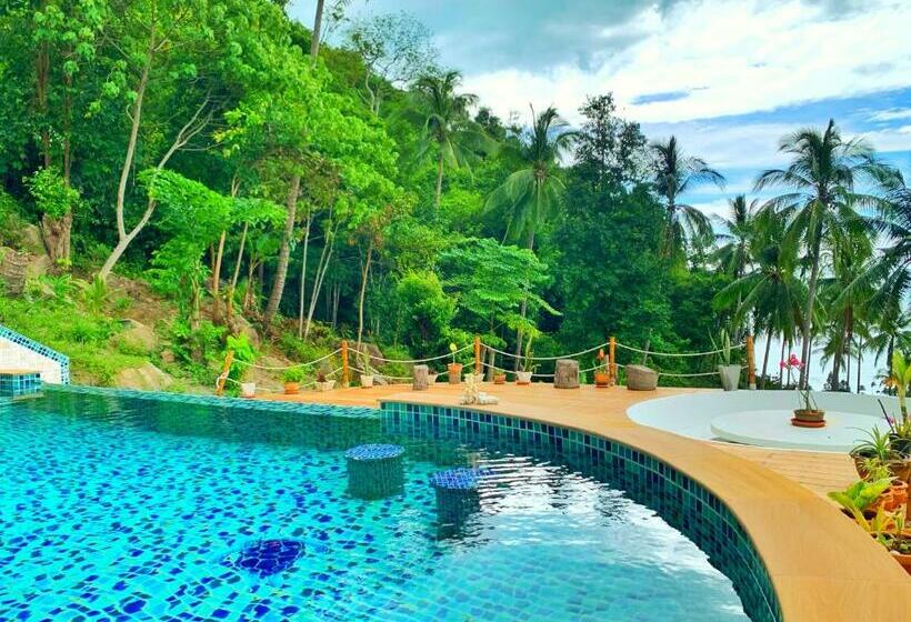 Стандартный Номер Кровать Кинг, Sea View   Palm Villa