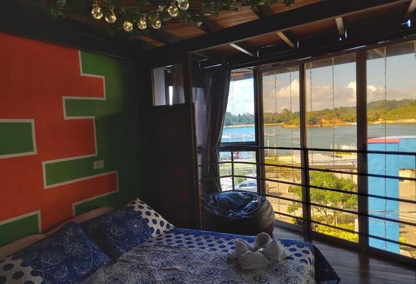 Cameră Standard, Balcón Del Lago   Artesanos Y Turistas