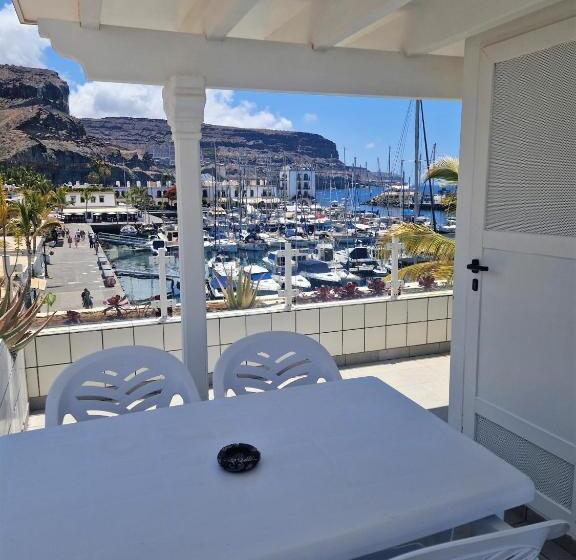 침실 1개 복층 룸, Billy S Marina Apartments With Pool Access, Puerto De Mogan