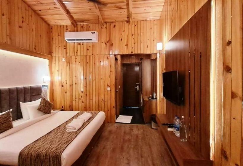 스탠다드 룸 킹사이즈 침대, Qcent Woods Resort & Spa, Rishikesh
