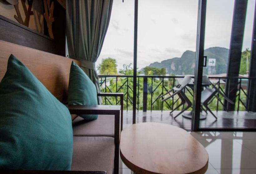 اتاق لوکس با چشم‌انداز باغ, Chaokoh Phi Phi Hotel And Resort  Sha Extra Plus