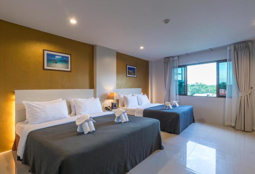 4인용 스탠다드 룸, Lada Krabi Residence Hotel   Sha Plus