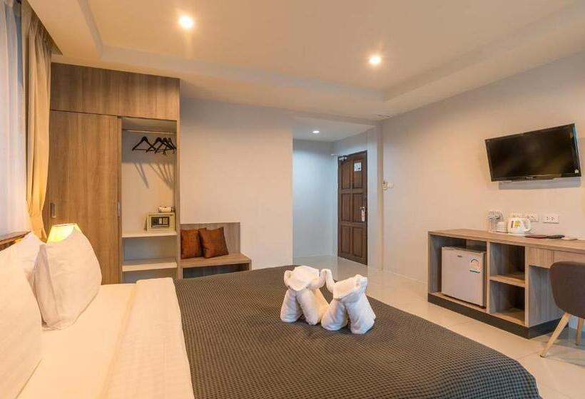디럭스 룸, Lada Krabi Residence Hotel   Sha Plus