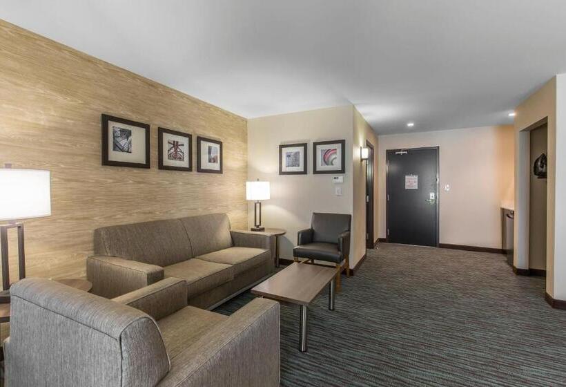 キングサイズベッドのスイートルーム, Comfort Inn & Suites Airport North
