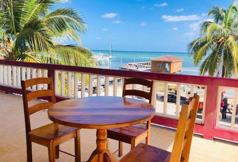 침실 1개 바다 전망 아파트, Sandbar Beachfront Hostel & Restaurant