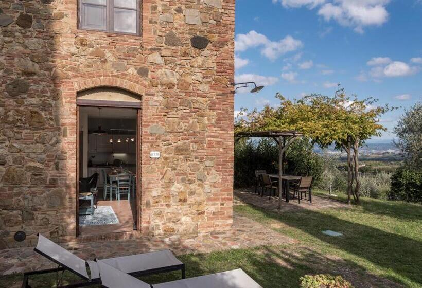 침실 1개 가든 전망 아파트, Agriturismo Rigone In Chianti