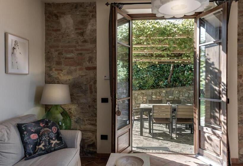 침실 1개 풀장 전망 아파트, Agriturismo Rigone In Chianti