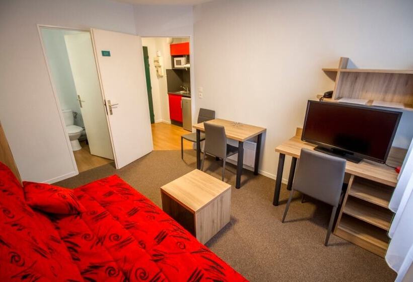 Апартаменты 1 Спальня, Kosy Appart Hôtel Le Champ De Mars Reims